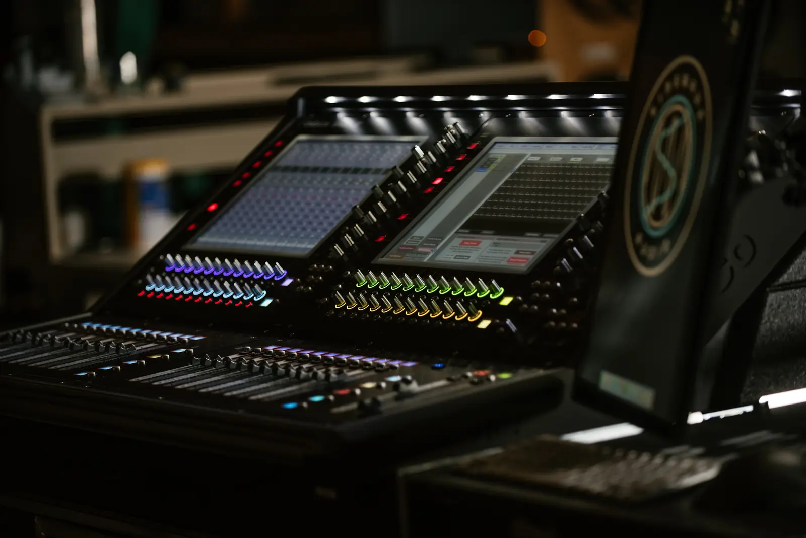 DiGiCo mixing console in the Sinewave shop